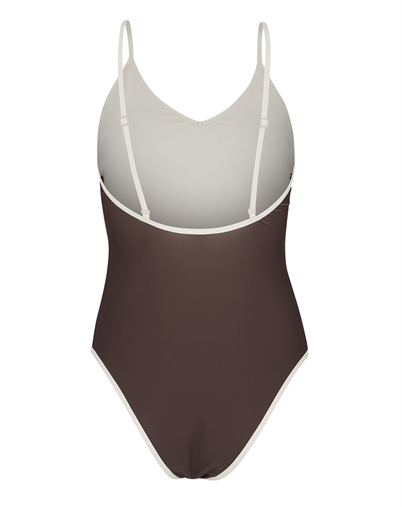 Beck Söndergaard - Contrast Bea Badedragt - Hot Fudge Brown